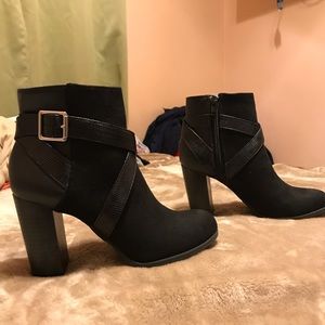 Christian Siriano boots from Payless
